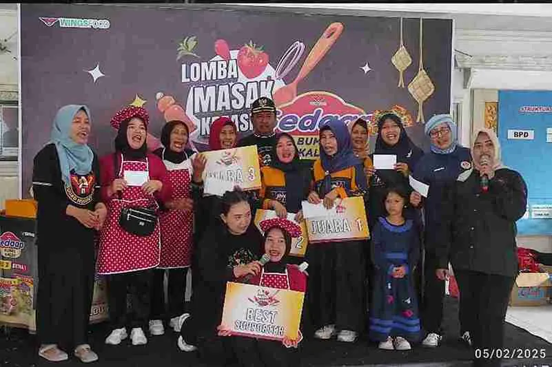 Pemerintah Desa Glagah dan PT Wings Gelar Lomba Masak Kreasi Menu Ramadhan