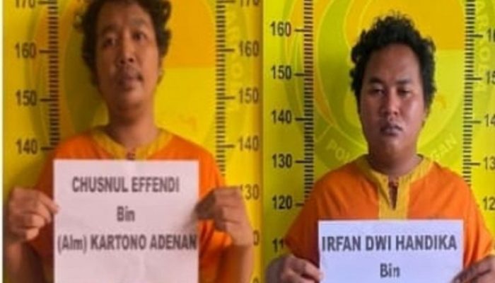 Dua Pengedar Ganja Ditangkap Saat Lakukan Transaksi di Depan SPBU Bulutrate