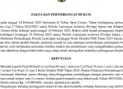 Persela Lamongan Terkena Sanksi Usai Kerusuhan, Klub Siap Ajukan Banding