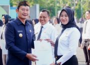 Ribuan CPNS dan PPPK Lamongan Terima SK Pengangkatan Resmi