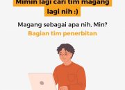 Detak Pustaka Buka Magang Tim Penerbitan, Ini Syarat dan Cara Daftarnya!