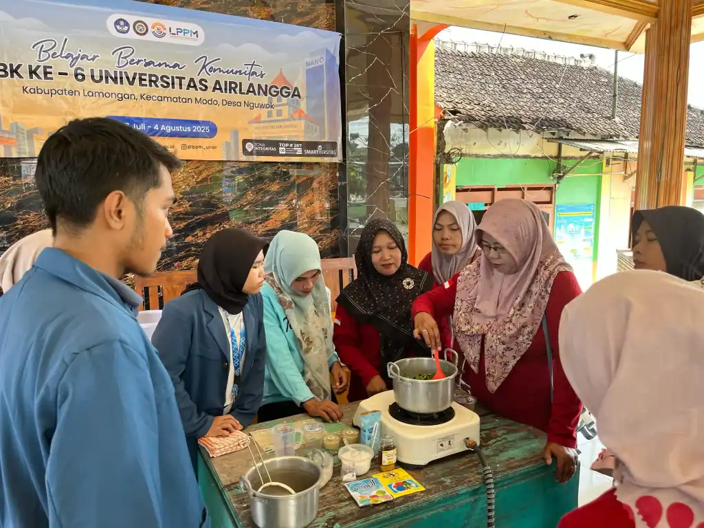 Kelora Rasa: Inovasi Puding Kelor dari Mahasiswa KKN Unair