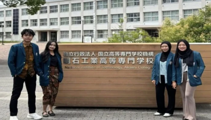 Empat Mahasiswa SV Undip Ikuti Pertukaran Pelajar ke Jepang