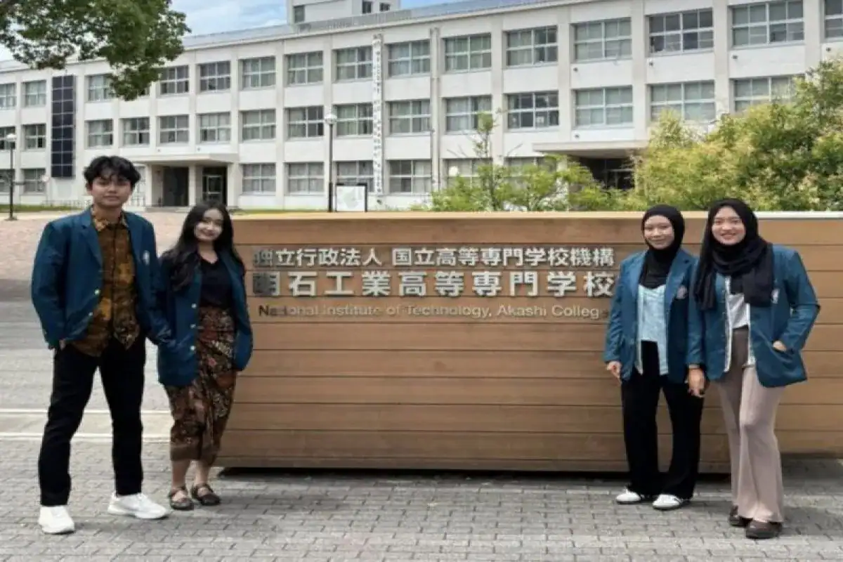 Empat Mahasiswa SV Undip Ikuti Pertukaran Pelajar ke Jepang