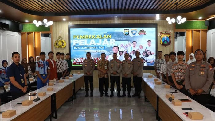 Polres Lamongan Bentuk Pelajar Duta Kamtibmas 2025, Cetak Generasi Muda Berkarakter