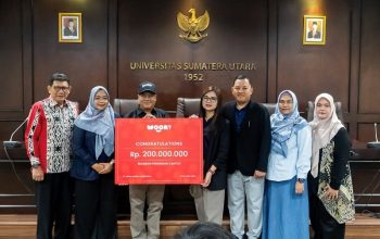 PT WOOK Global Technology Wujudkan Komitmen CSR Lewat Beasiswa bagi Mahasiswa USU