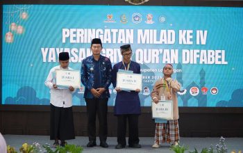 Bupati Lamongan Hadiri Milad Ke-4 Yayasan Griya Quran Difabel