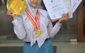 Siswi SMAN 2 Lamongan Ciptakan Inovasi Styrofoam Organik dari Lontar dan Kersen