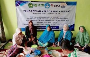 Lewat PKM, Unisda Dorong Ekonomi Kreatif Desa Gondanglor