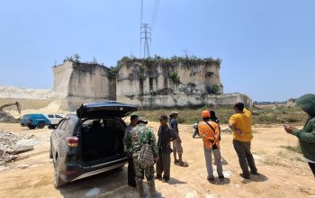 PLN Pastikan Keamanan Jalur Sutet di Paciran, Awasi Aktivitas Tambang Batu Kapur