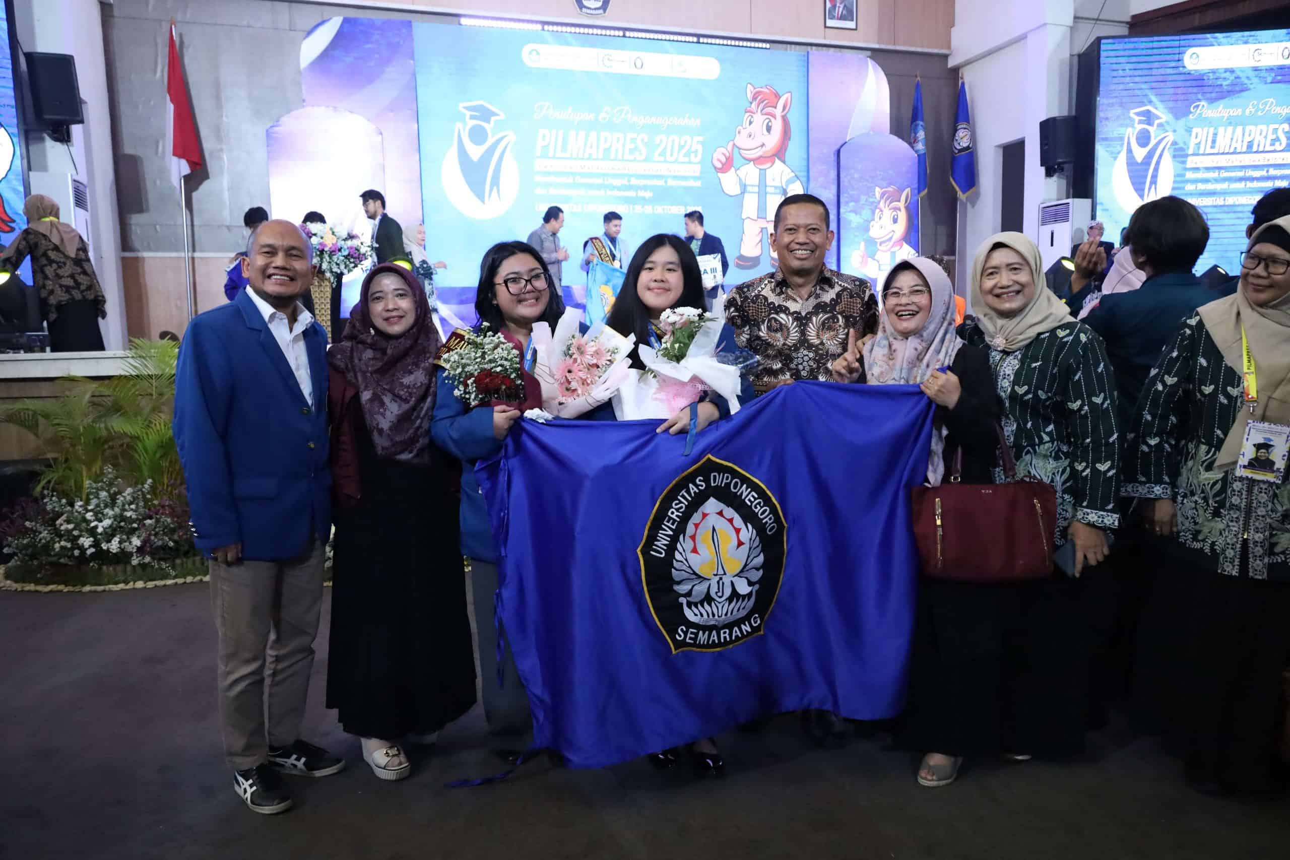 Dua Mahasiswa Undip Sabet Juara 1 Pilmapres 2025 Nasional